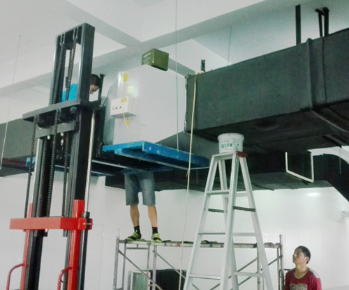 昌江送风主管道杀菌消毒装置